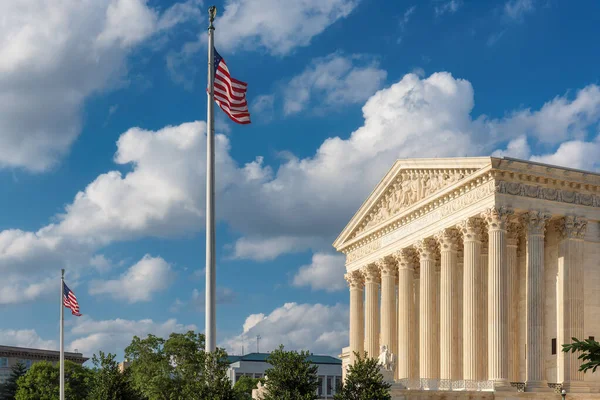 Édifice Cour Suprême Des États Unis Washington États Unis — Photo