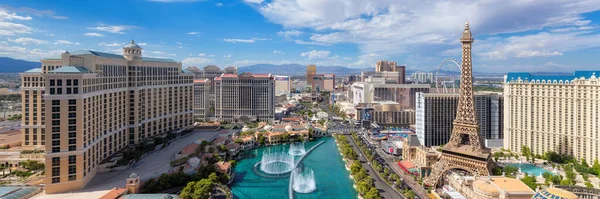 Vista Panorámica Las Vegas Strip Atardecer —  Fotos de Stock