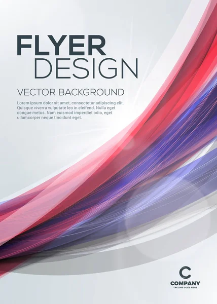 Couverture Brochure Affaires Vectorielle Abstraite Modèles Conception Bannière Brochure Affiche — Image vectorielle