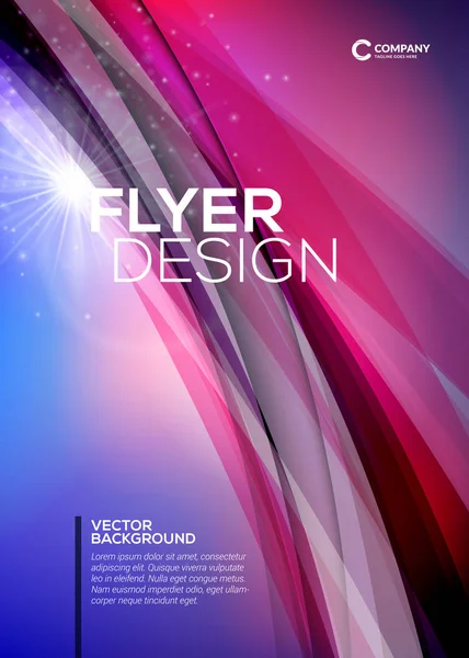 Abstract Vector Business Brochure Cover Banner Design Templates Folheto Negócios — Vetor de Stock