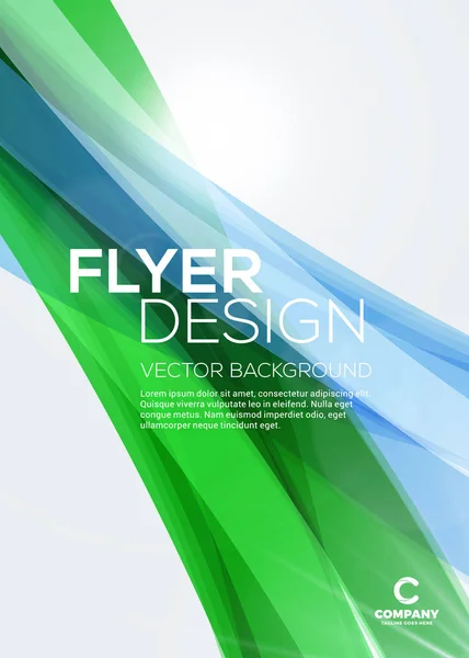 Abstract Vector Business Brochure Cover Banner Design Templates Folheto Negócios —  Vetores de Stock