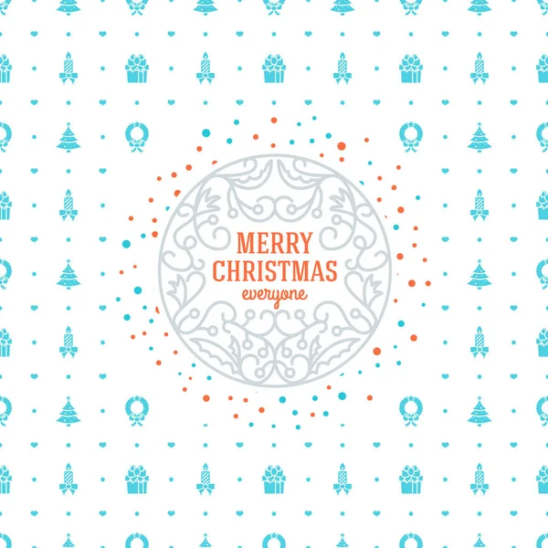 Joyeux Noël Bonne Année Design Rétro Sur Fond Transparent Fond — Image vectorielle