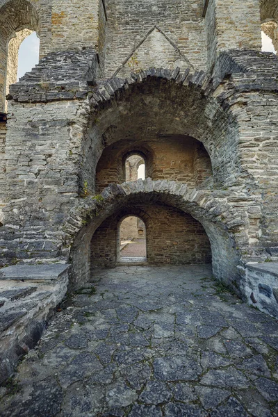 Руины Старого Таллиннского Монастыря Бригитты Пирите — стоковое фото