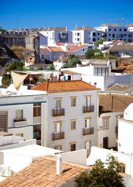 Vista Ciudad Tavira Portugal — Foto de Stock