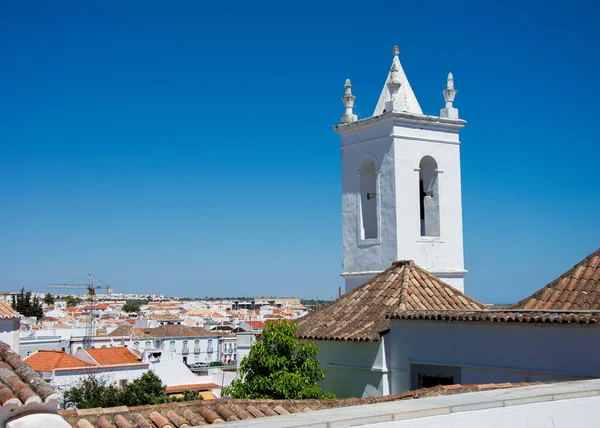 Vista Ciudad Tavira Portugal — Foto de Stock