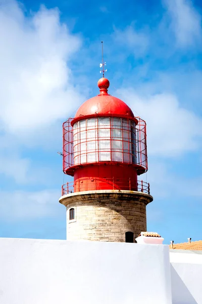 Faro Cabo San Vicente Sagres — Foto de Stock