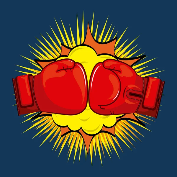 boxing graphic design , vector illustration