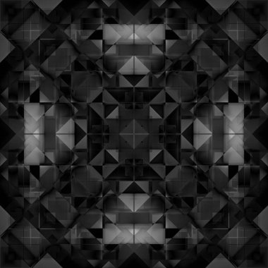 Minimalist soyut 3d arka plan kaplama kaplama karoları, arkaplan fayansları, mozaik, kaleydoskop, psikoloji testi. Kartpostallar ve dekorasyon için.