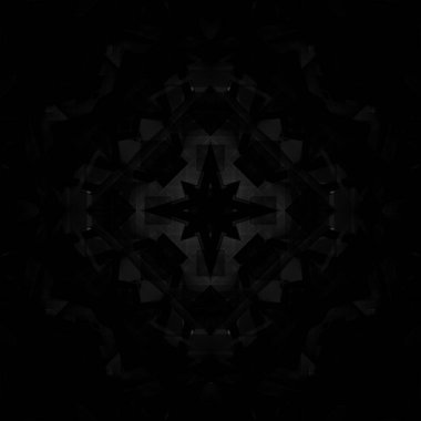 Minimalist soyut 3d arka plan kaplama kaplama karoları, arkaplan fayansları, mozaik, kaleydoskop, psikoloji testi. Kartpostallar ve dekorasyon için.