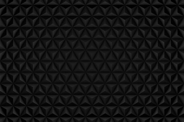 Triangle Background Abstract Minimalistic Black White Texture Many Rows Volumetric — Stock Photo, Image