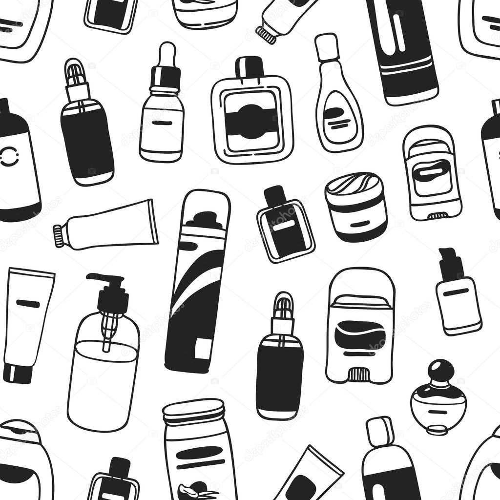Hand Drawn Seamless Pattern With Male Cosmetics Vector Illustration Actual Background With Beauty Products Original Doodle Style Drawing Bath Things Creative Ink Art Work Premium Vector In Adobe Illustrator Ai Hand Drawn Seamless Pattern With Male Cosmetics Vector Illustration Actual Background With Beauty Products Original Doodle Style Drawing Bath Things Creative Ink Art Work Premium Vector In Adobe Illustrator Ai