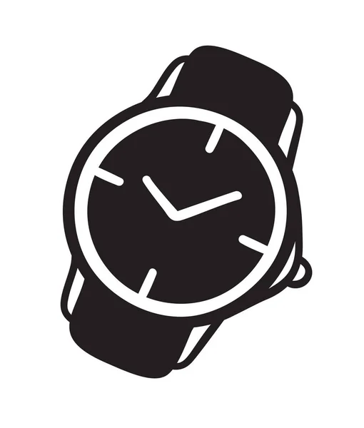 Montre Dessinée Main Horloges Vectorielles Doodle Objet Dessin Artistique Œuvre — Image vectorielle