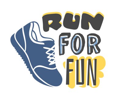 Metin şablonu tasarım spor motivasyon alıntı, poster, tişört veya kart için olumlu tipografi ile için. Vektör