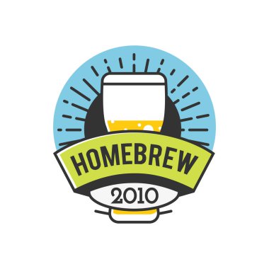 Vektör hat sanat rozeti. Zanaat bira logosunu görmeniz gerekir. Brew House veya Pub Vintage etiketi. Retro Brewery şablonu ve tasarım öğesi - vektör