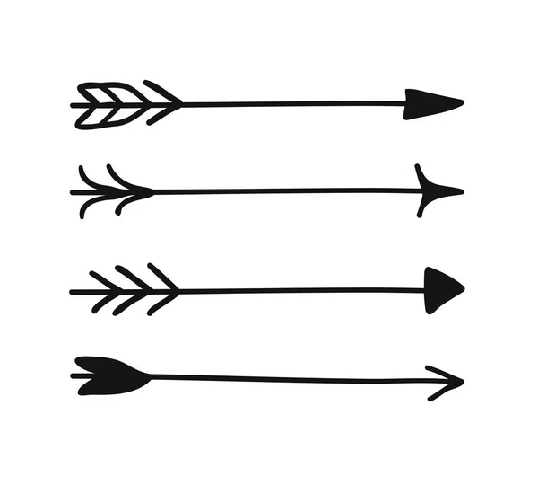 Elle çizilmiş nesneleri tasarım kullanmak için set. Siyah vektör doodle az