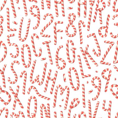 Çizgi film vektör çizimi Noel Şeker Çubuğu. El çizimi deniz