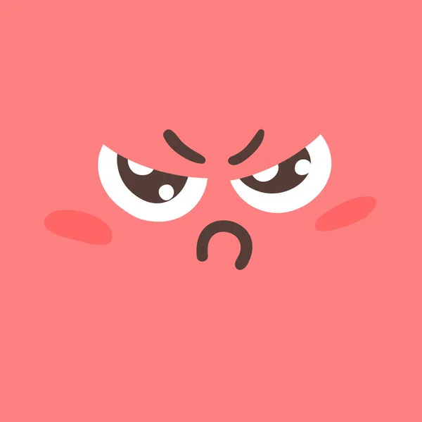 Zeichnen Von Emojis Handgezeichnetes Emotionales Face Actual Vector Illustration Emoticon — Stockvektor