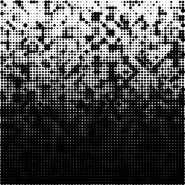 Halbtonverlaufsmuster Hintergrund Mit Halbtoniger Random Dots Textur Grunge Kulisse Technologie — Stockvektor