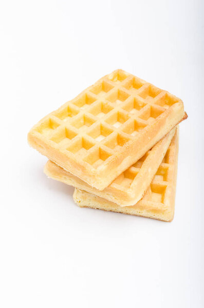 Waffles delish dessert, food photography, place for text