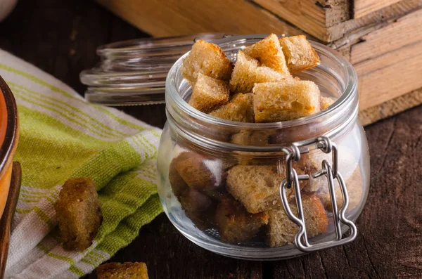 Zuppa Gulasch Con Crostini Patate Fotografia Cibo — Foto Stock