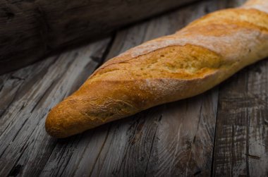 Baget leziz çıtır çıtır, gıda Fotoğrafçılık, vintage gıda hisse senedi