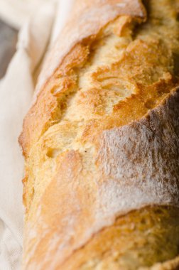 Baget leziz çıtır çıtır, gıda Fotoğrafçılık, vintage gıda hisse senedi