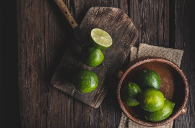 Ahşap masa, biyo meyve, gıda fotoğrafçılığı, gıda hisse senedi üzerinde taze limon
