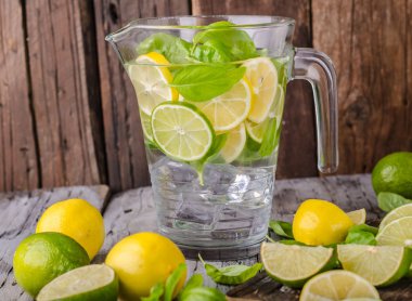 meyve, gıda fotoğrafçılığı, ahşap tahta vintage, rustik fotoğraf leziz limonade