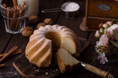 Maymun ekmek gıda fotoğrafçılığı, lezzetli tatlı pasta