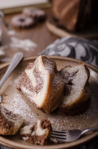 Pane Scimmia Con Cioccolato Fotografia Cibo Dessert Delizioso — Foto Stock