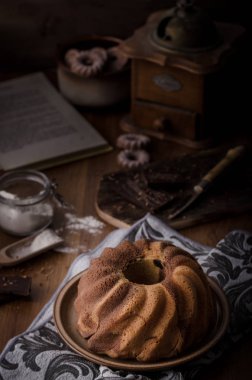 Çikolata, gıda fotoğrafçılığı, lezzetli tatlı maymun ekmek