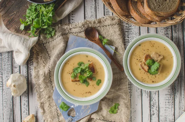 Delicious homemade soup, food photography, bio organic food — Stock Image Delicious Homemade Soup Food Photography Bio Organic Food Stock Picture