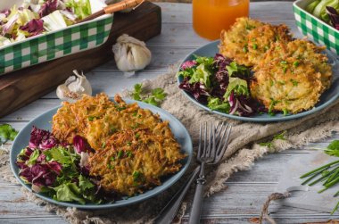 Ev yapımı gevrek patates krep