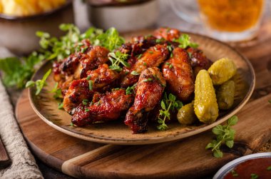 ızgara tavuk kanadı