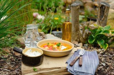 Sağlıklı ve lezzetli tavuk köri