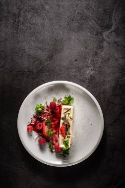 beyaz çikolata tatlı