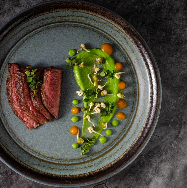 Beef Steak Food Styling — Stockfoto