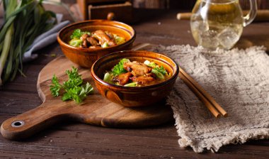 Somonlu taze domates makarna