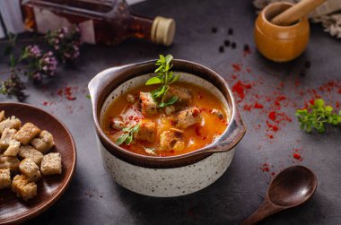 Kabak biberli çorba.