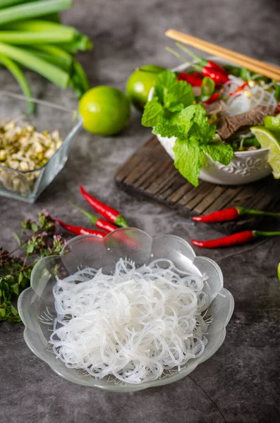 Pho bo soep — Stockfoto