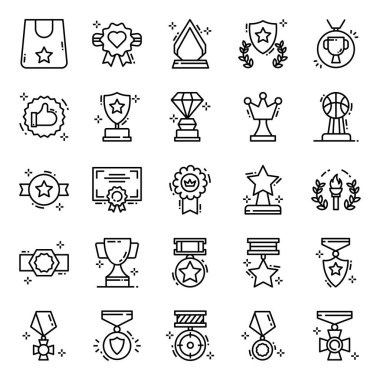 Tasarım projeniz için ödül ve onur madalyası. Bunlar düzenlenebilir biçimlerde sergilenir, bu yüzden proje ihtiyaçlarına göre düzenleyebilir ve kullanabilirsiniz. Umarım beğenirsiniz.! 