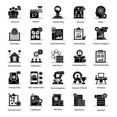 Bakın, modern çizgi tarzında inanılmaz bir proje yönetimi seti. Bu küme resmi eğilimlerin ayrıntılı olarak tanımlanır. Bu kümenin düzenlenebilir kalitesi onu izleyiciler için benzersiz kılar. İndirme düğmelerine tıklayın ve tasarlamanın tadını çıkarın! 