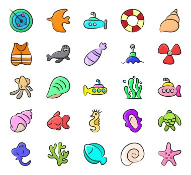 Moda Dağıtım Biçimli Denizaltı ve Deniz Filosu 