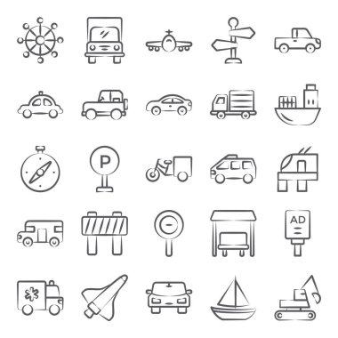 Hareket kabiliyetinin kolay olması için, size bir taşıma hattı simgeleri paketi getirdik. Beklediğinizden daha iyi bulacaksınız. Taşımacılıkla ilgili araç simgeleri içeriyor. İndir şimdi.!