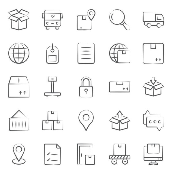 A creative pack of shipping and logistics delivery. It is going to be tremendously useful in all related projects. Available for instant download.