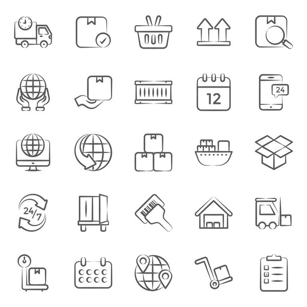 A creative pack of shipping and logistics delivery. It is going to be tremendously useful in all related projects. Available for instant download.