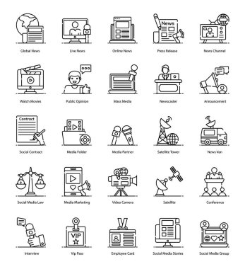 Tasarım projeniz için gazetecilik ve kitle iletişim stratejisi projesi burada. Bu vektörlerin tek ve düzenlenebilir olduğunu görmekten memnun olacaksınız. Tut ve keyfini çıkar. Umarım beğenirsin.! 