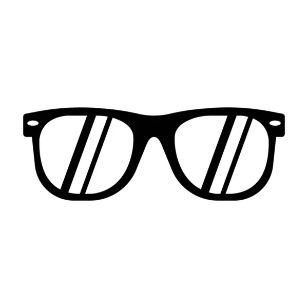 Icon Protective Eyewear Glasses Vector Style — Stock Vector