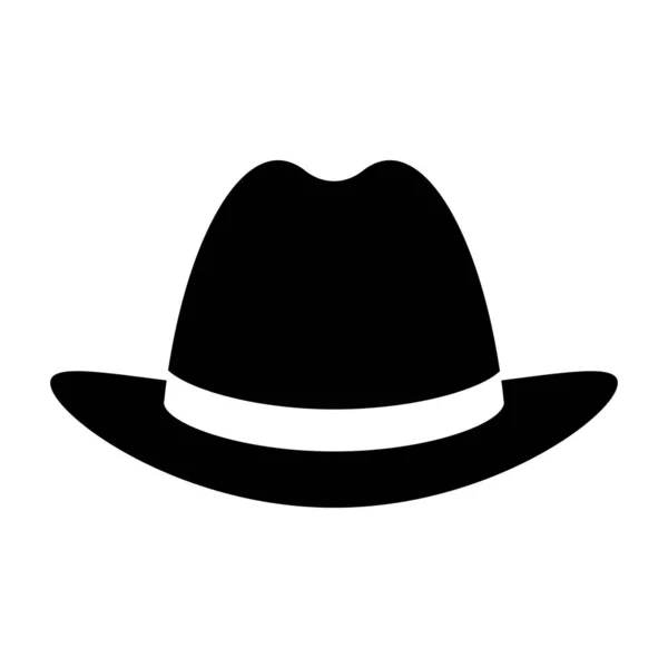 ベクターデザインのふわふわ帽子のアイコン — ストックベクタ