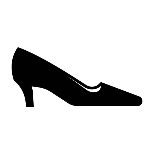 Icono Las Señoras Tacones Altos Vectores — Vector de stock